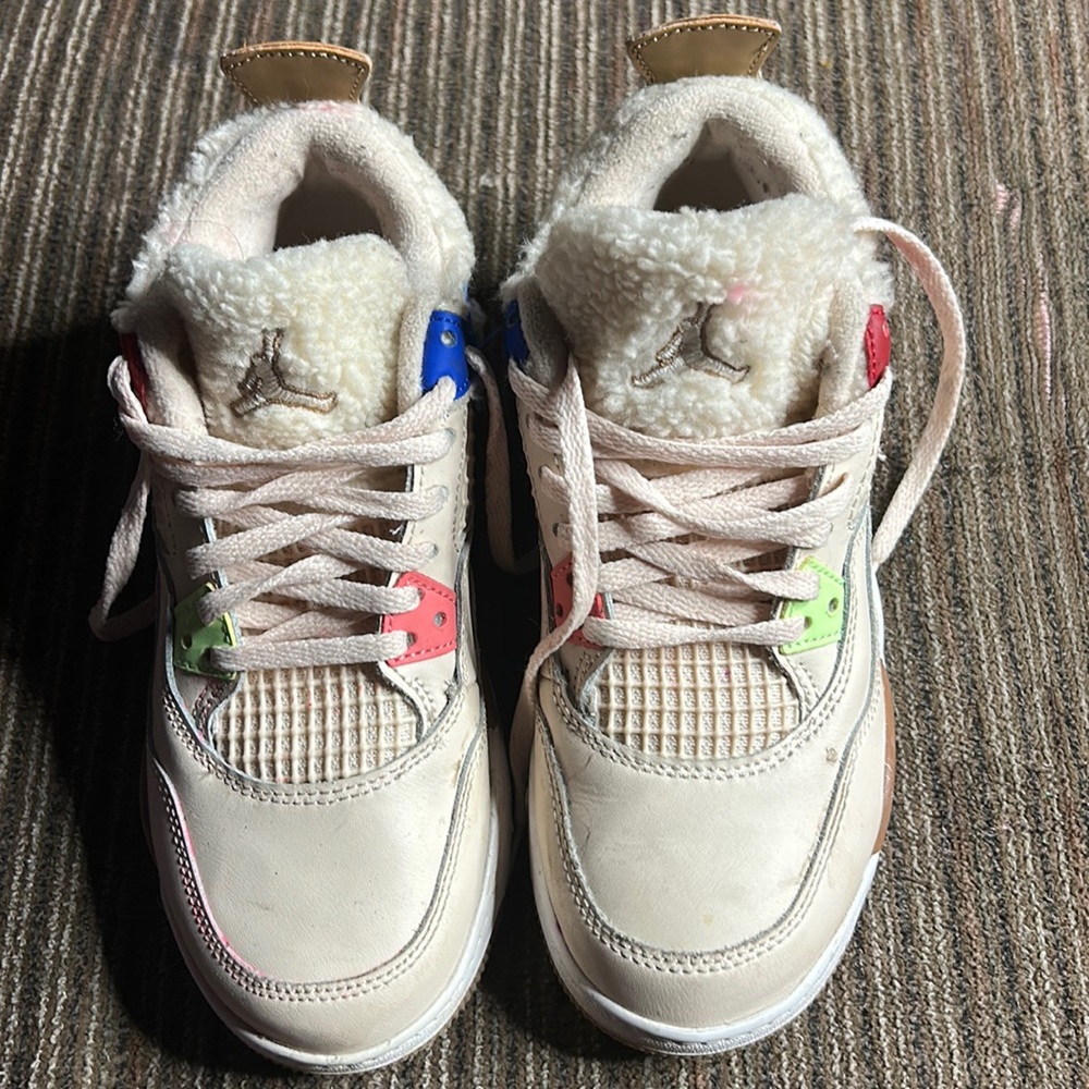 Jordan 4 size 2 literally just needs to be cleaned. As is. No box.